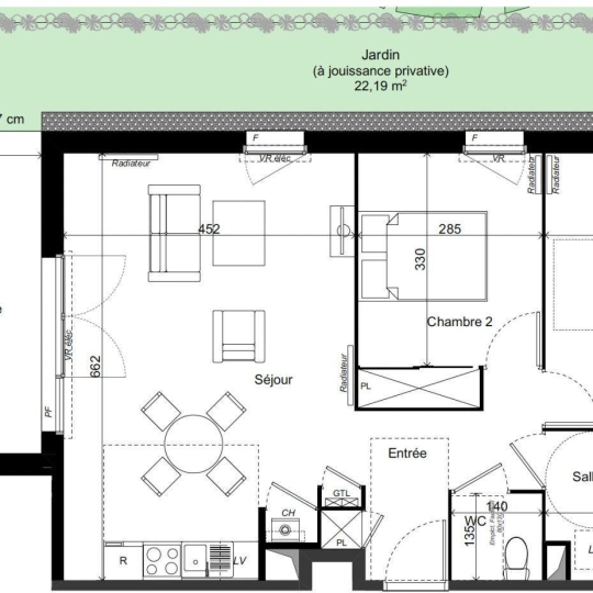  IMMOG Le Haillan Agent Immobilier : Apartment | LE HAILLAN (33185) | 65 m2 | 308 400 € 