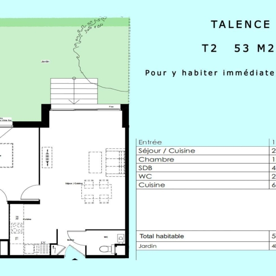  IMMOG Le Haillan Agent Immobilier : Apartment | TALENCE (33400) | 54 m2 | 320 000 € 