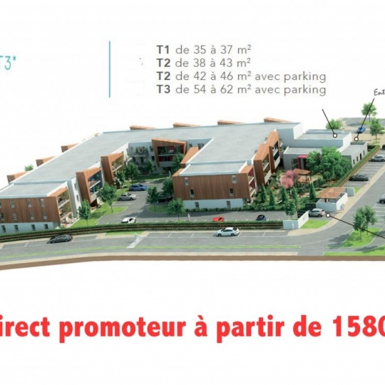  IMMOG Le Haillan Agent Immobilier : Appartement | LE TEICH (33470) | 42 m2 | 158 500 € 