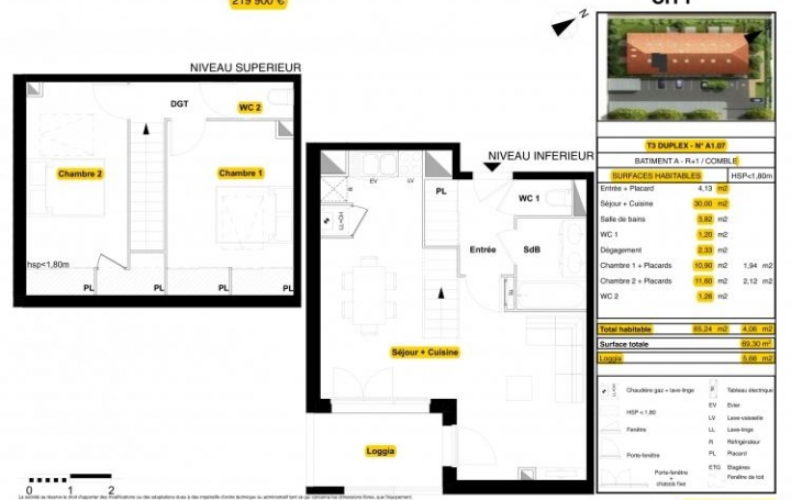 IMMOG Le Haillan Agent Immobilier : Appartement | CARBON-BLANC (33560) | 69 m2 | 219 900 € 