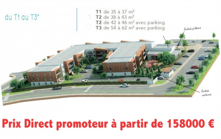 IMMOG Le Haillan Agent Immobilier : Appartement | LE TEICH (33470) | 42 m2 | 158 500 € 