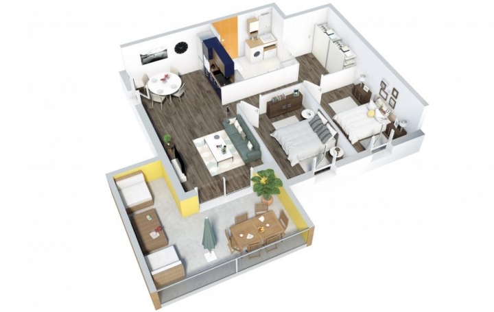 IMMOG Le Haillan Agent Immobilier : Appartement | LE TEICH (33470) | 42 m2 | 158 500 € 