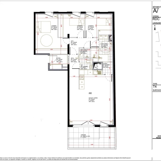  Annonces LEHAILLAN : Appartement | PESSAC (33600) | 95 m2 | 1 400 € 