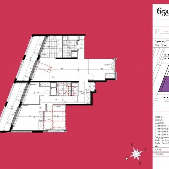  IMMOG Le Haillan Agent Immobilier : Appartement | BORDEAUX (33000) | 109 m2 | 659 000 € 