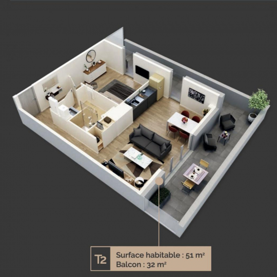  Annonces LEHAILLAN : Appartement | BORDEAUX (33000) | 46 m2 | 231 017 € 
