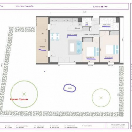 IMMOG Le Haillan Agent Immobilier : Apartment | PESSAC (33600) | 67 m2 | 334 000 € 