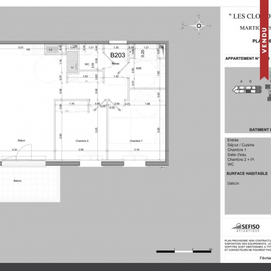  IMMOG Le Haillan Agent Immobilier : Apartment | MARTIGNAS-SUR-JALLE (33127) | 64 m2 | 265 000 € 
