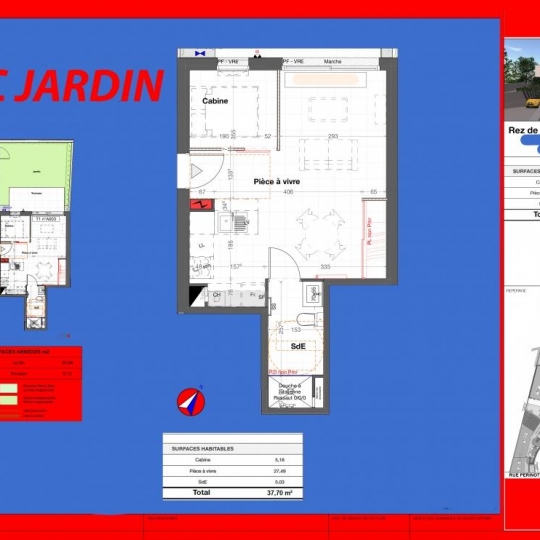  Annonces LEHAILLAN : Appartement | BORDEAUX (33200) | 37 m2 | 204 000 € 