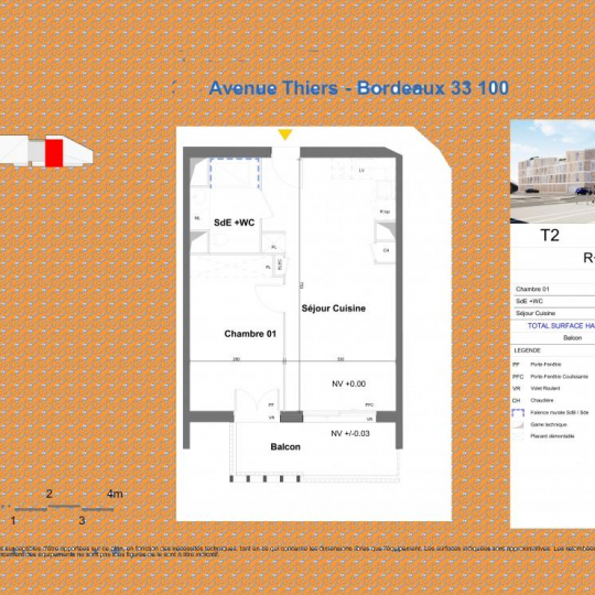  Annonces LEHAILLAN : Appartement | BORDEAUX (33000) | 45 m2 | 229 000 € 