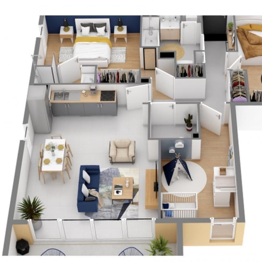  Annonces LEHAILLAN : Appartement | MERIGNAC (33700) | 81 m2 | 345 000 € 