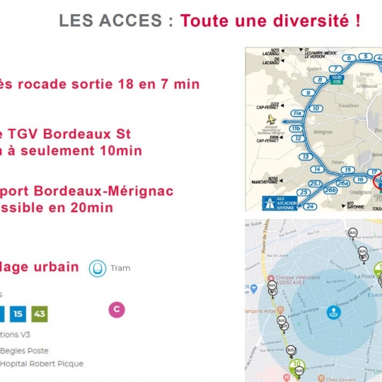  IMMOG Le Haillan Agent Immobilier : House | BEGLES (33130) | 85 m2 | 425 000 € 