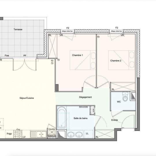  Annonces LEHAILLAN : Appartement | VILLENAVE-D'ORNON (33140) | 67 m2 | 275 500 € 