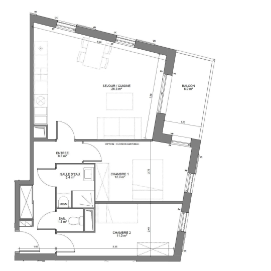  Annonces LEHAILLAN : Appartement | BIGANOS (33380) | 60 m2 | 320 000 € 