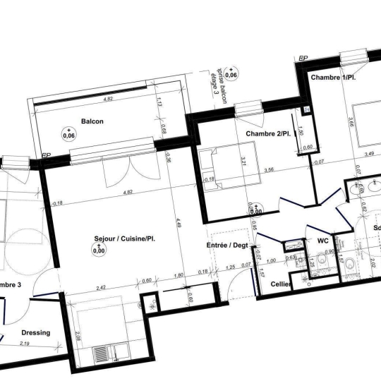  Annonces LEHAILLAN : Appartement | LE BOUSCAT (33110) | 91 m2 | 513 561 € 
