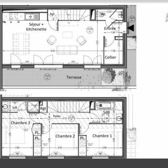  Annonces LEHAILLAN : Appartement | VILLENAVE-D'ORNON (33140) | 82 m2 | 334 500 € 