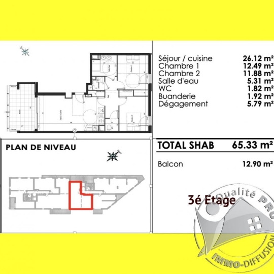  Annonces LEHAILLAN : Appartement | BORDEAUX (33000) | 66 m2 | 295 000 € 