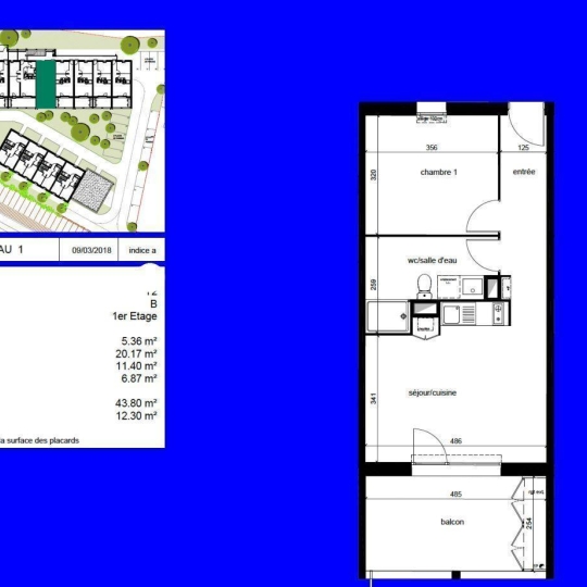 IMMOG Le Haillan Agent Immobilier : Appartement | LE BOUSCAT (33110) | 44.00m2 | 246 000 € 
