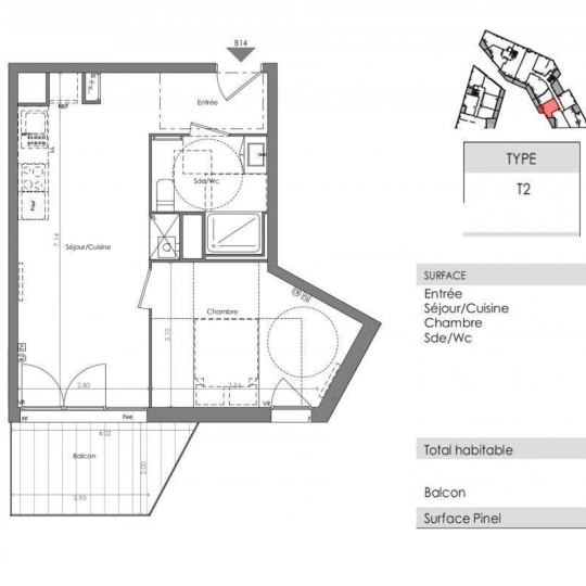  IMMOG Le Haillan Agent Immobilier : Apartment | SAINT-MEDARD-EN-JALLES (33160) | 40 m2 | 228 000 € 