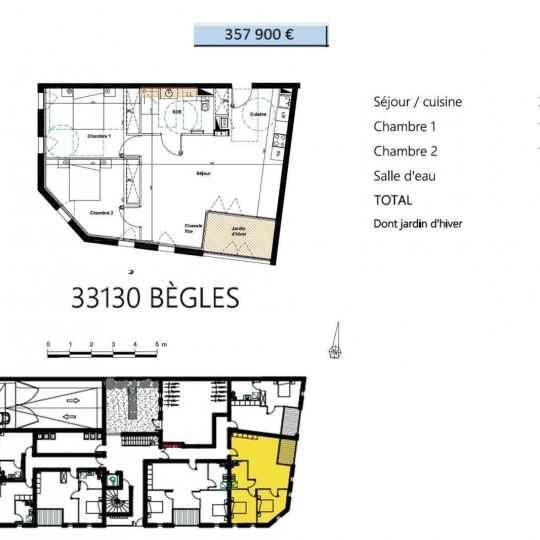  Annonces LEHAILLAN : Appartement | BEGLES (33130) | 73 m2 | 357 900 € 