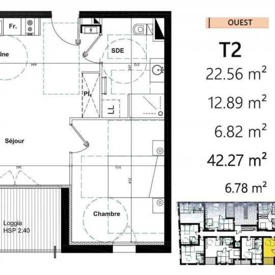 IMMOG Le Haillan Agent Immobilier : Apartment | BEGLES (33130) | 42.00m2 | 261 800 € 