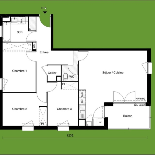  Annonces LEHAILLAN : Apartment | CARBON-BLANC (33560) | 81 m2 | 286 000 € 