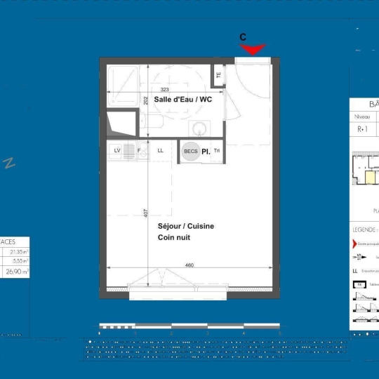  IMMOG Le Haillan Agent Immobilier : Appartement | LA ROCHE-SUR-YON (85000) | 26 m2 | 139 900 € 