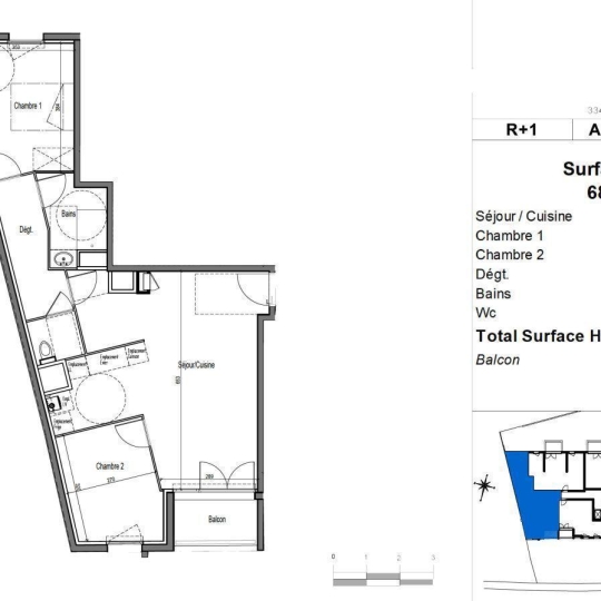  Annonces LEHAILLAN : Appartement | TALENCE (33400) | 65 m2 | 339 000 € 
