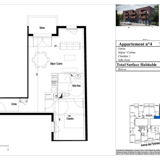  Annonces LEHAILLAN : Appartement | VILLENAVE-D'ORNON (33140) | 52 m2 | 251 400 € 