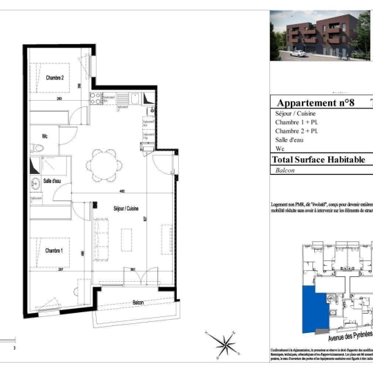 Annonces LEHAILLAN : Appartement | VILLENAVE-D'ORNON (33140) | 70 m2 | 317 700 € 