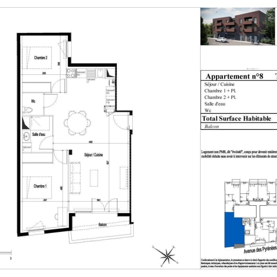  IMMOG Le Haillan Agent Immobilier : Appartement | VILLENAVE-D'ORNON (33140) | 70 m2 | 317 700 € 