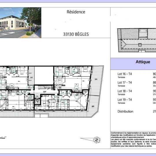  Annonces LEHAILLAN : Appartement | BEGLES (33130) | 51 m2 | 318 000 € 