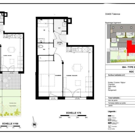  IMMOG Le Haillan Agent Immobilier : Appartement | TALENCE (33400) | 47 m2 | 295 000 € 