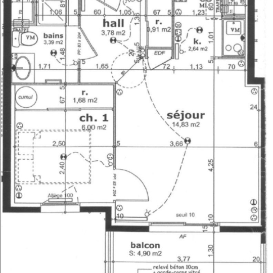  Annonces LEHAILLAN : Apartment | SAINTE-SUZANNE (25630) | 33 m2 | 68 000 € 