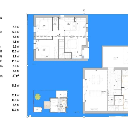  Annonces LEHAILLAN : Maison / Villa | BLANQUEFORT (33290) | 91 m2 | 400 000 € 