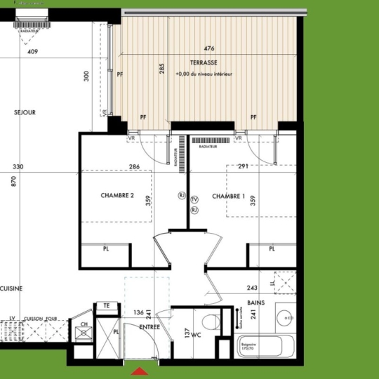  IMMOG Le Haillan Agent Immobilier : Appartement | TALENCE (33400) | 64 m2 | 348 000 € 