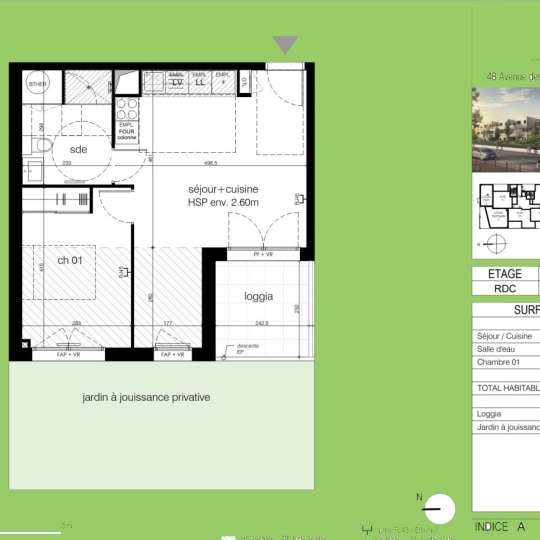  Annonces LEHAILLAN : Apartment | MERIGNAC (33700) | 44 m2 | 280 000 € 
