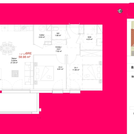  Annonces LEHAILLAN : Apartment | SAINT-JEAN-DE-LUZ (64500) | 59 m2 | 365 000 € 
