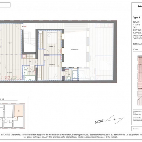  IMMOG Le Haillan Agent Immobilier : Appartement | BORDEAUX (33000) | 64 m2 | 461 304 € 