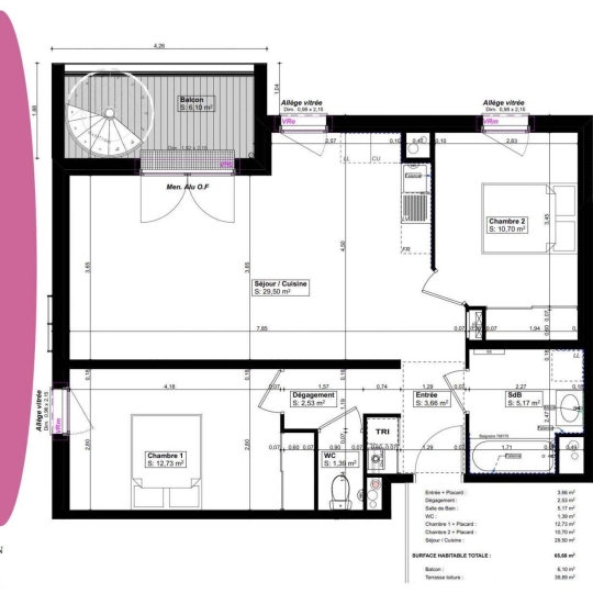  Annonces LEHAILLAN : Appartement | SAINT-MEDARD-EN-JALLES (33160) | 65 m2 | 333 331 € 
