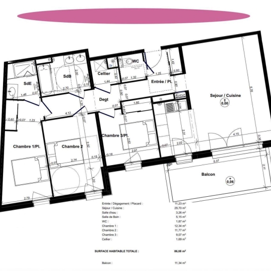  IMMOG Le Haillan Agent Immobilier : Appartement | LE BOUSCAT (33110) | 86 m2 | 486 678 € 