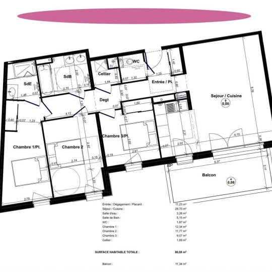  Annonces LEHAILLAN : Appartement | LE BOUSCAT (33110) | 86 m2 | 486 678 € 