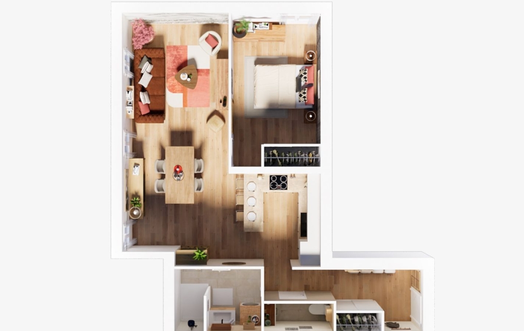 Annonces LEHAILLAN : Appartement | BORDEAUX (33000) | 58 m2 | 47 500 € 