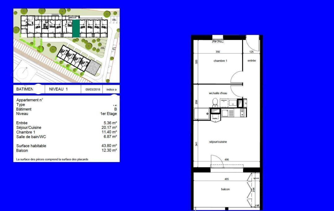 IMMOG Le Haillan Agent Immobilier : Appartement | LE BOUSCAT (33110) | 44 m2 | 246 000 € 