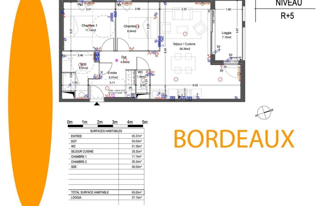 Annonces LEHAILLAN : Appartement | BORDEAUX (33000) | 66 m2 | 274 920 € 