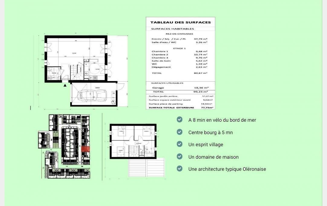 IMMOG Le Haillan Agent Immobilier : House | SAINT-GEORGES-D'OLERON (17190) | 80 m2 | 325 000 € 