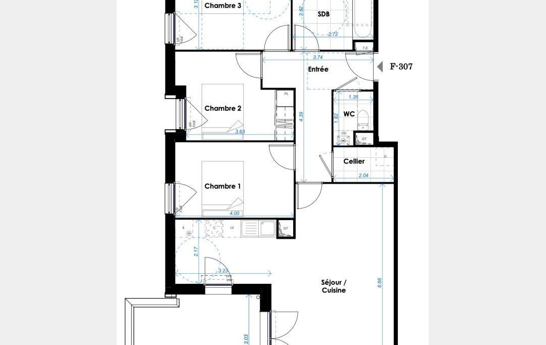 Annonces LEHAILLAN : Appartement | BRUGES (33520) | 84 m2 | 333 000 € 