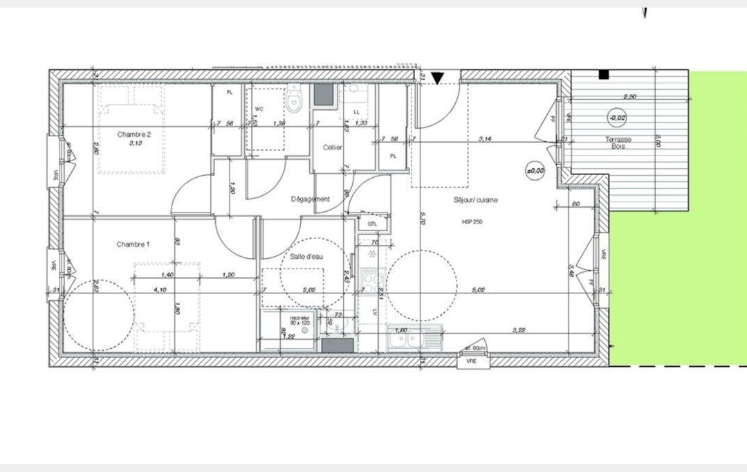 IMMOG Le Haillan Agent Immobilier : Appartement | BISCARROSSE (40600) | 60 m2 | 277 000 € 