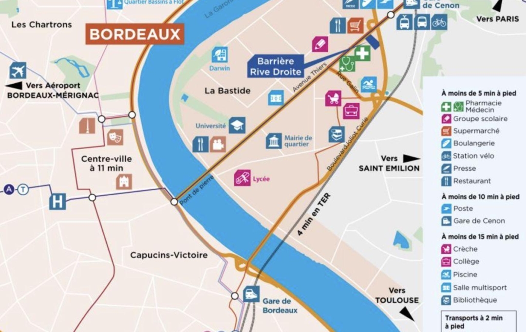 Annonces LEHAILLAN : Appartement | BORDEAUX (33100) | 94 m2 | 385 000 € 