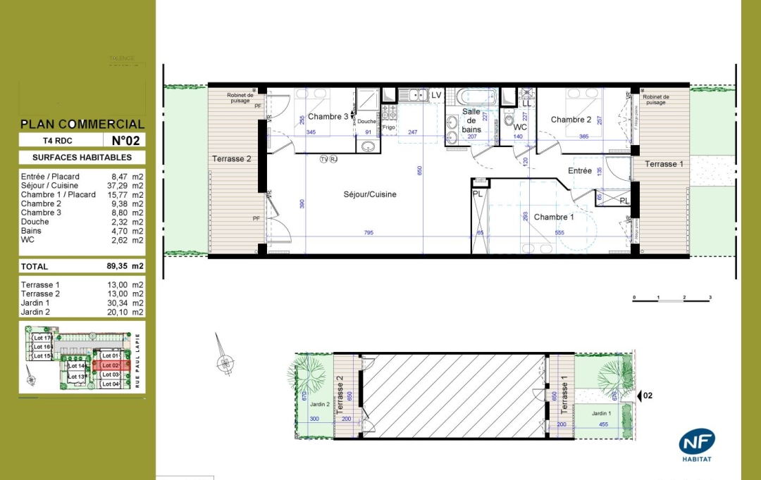 Annonces LEHAILLAN : Apartment | TALENCE (33400) | 90 m2 | 485 000 € 