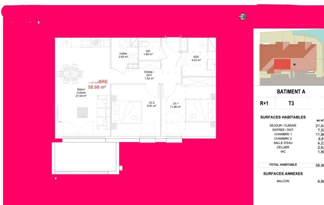Annonces LEHAILLAN : Apartment | SAINT-JEAN-DE-LUZ (64500) | 59 m2 | 365 000 € 
